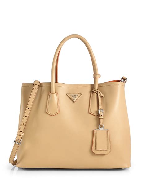 prada dual calf leather bag